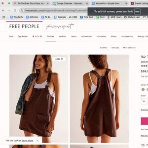 Free People Overall Dress